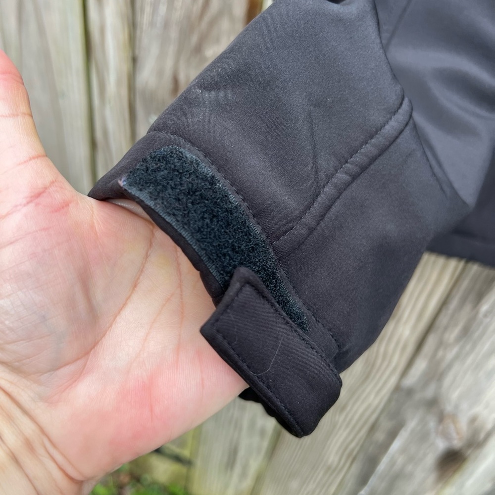 FREE COUNTRY Black Fleece Lined Windbreaker Jacket Mens XXL - Picture 3 of 15
